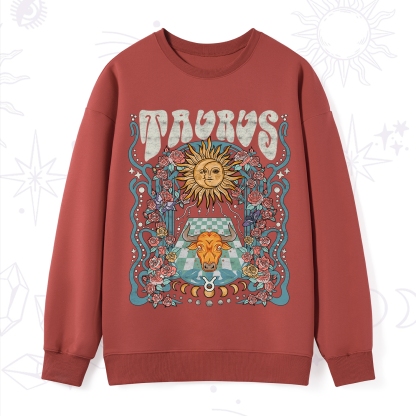 Purplehecate Taurus Spirit Zodiac Sweatshirt