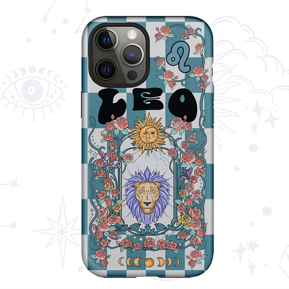 Purplehecate Leo Spirit Zodiac Collage Phone Case