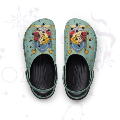 Purplehecate Leo Zodiac Rubber Clogs