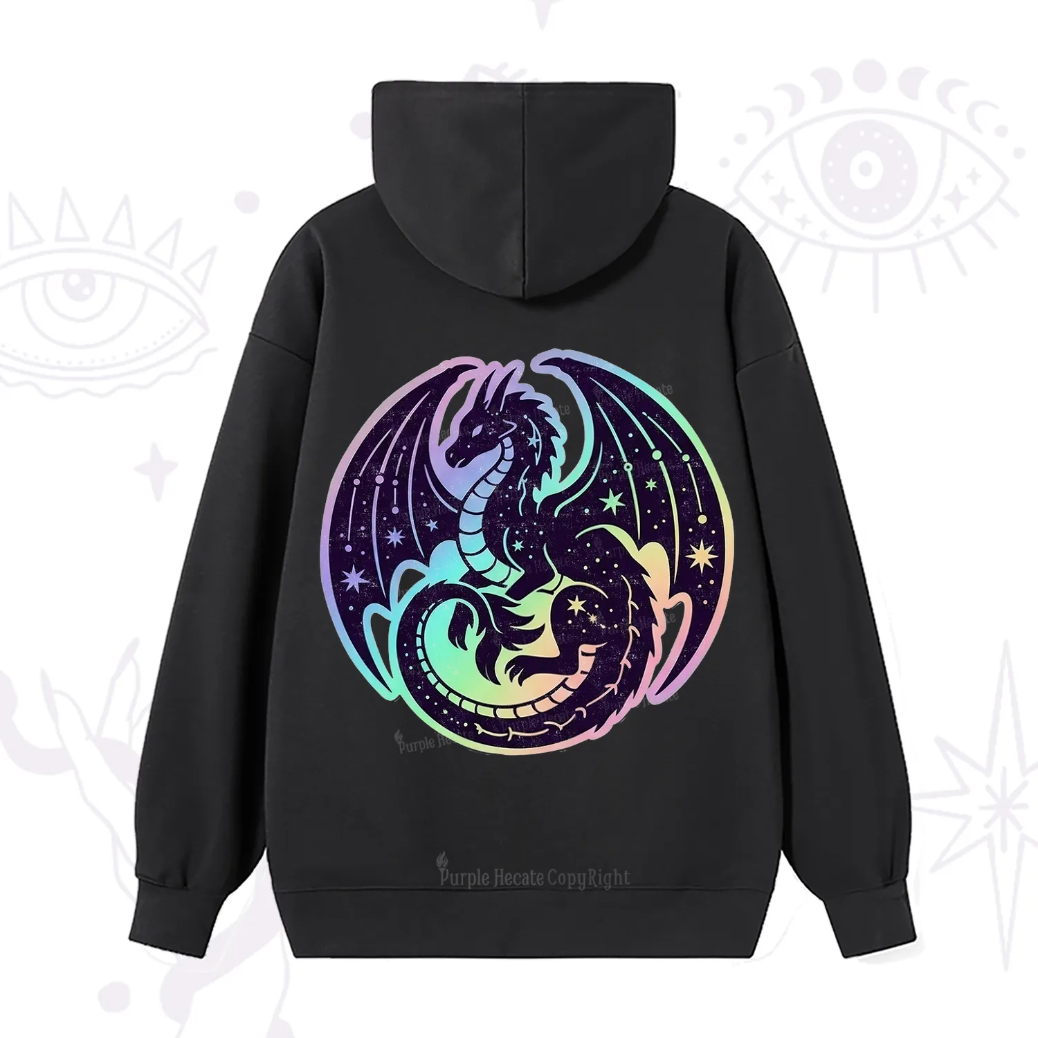 Purplehecate Cosmic Dragon Hoodie