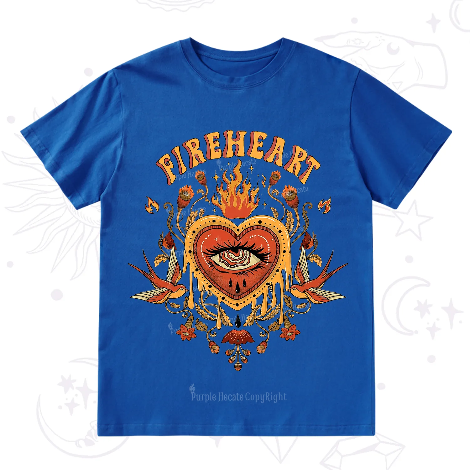 Purplehecate Fireheart T-Shirt