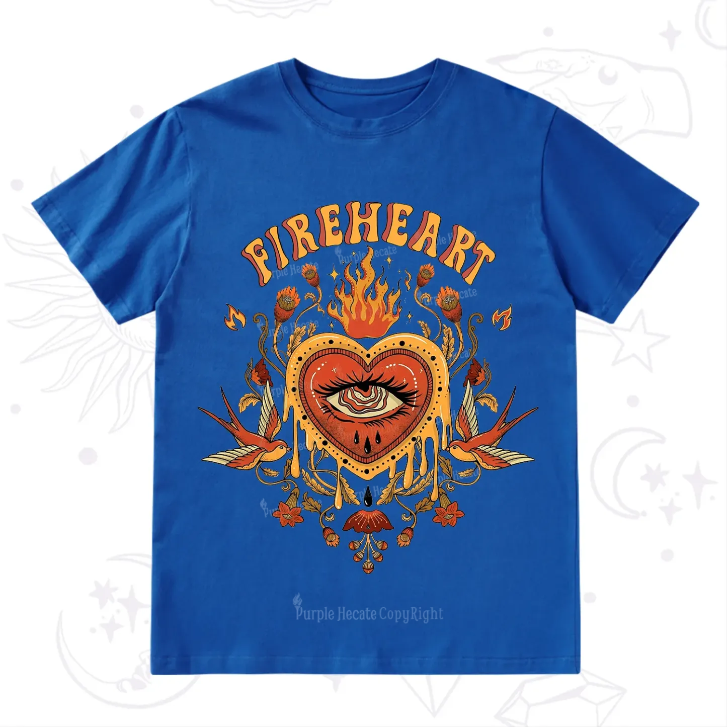 Purplehecate Fireheart T-Shirt