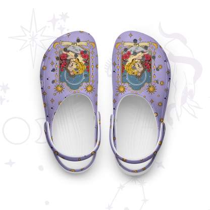 Purplehecate Leo Zodiac Rubber Clogs