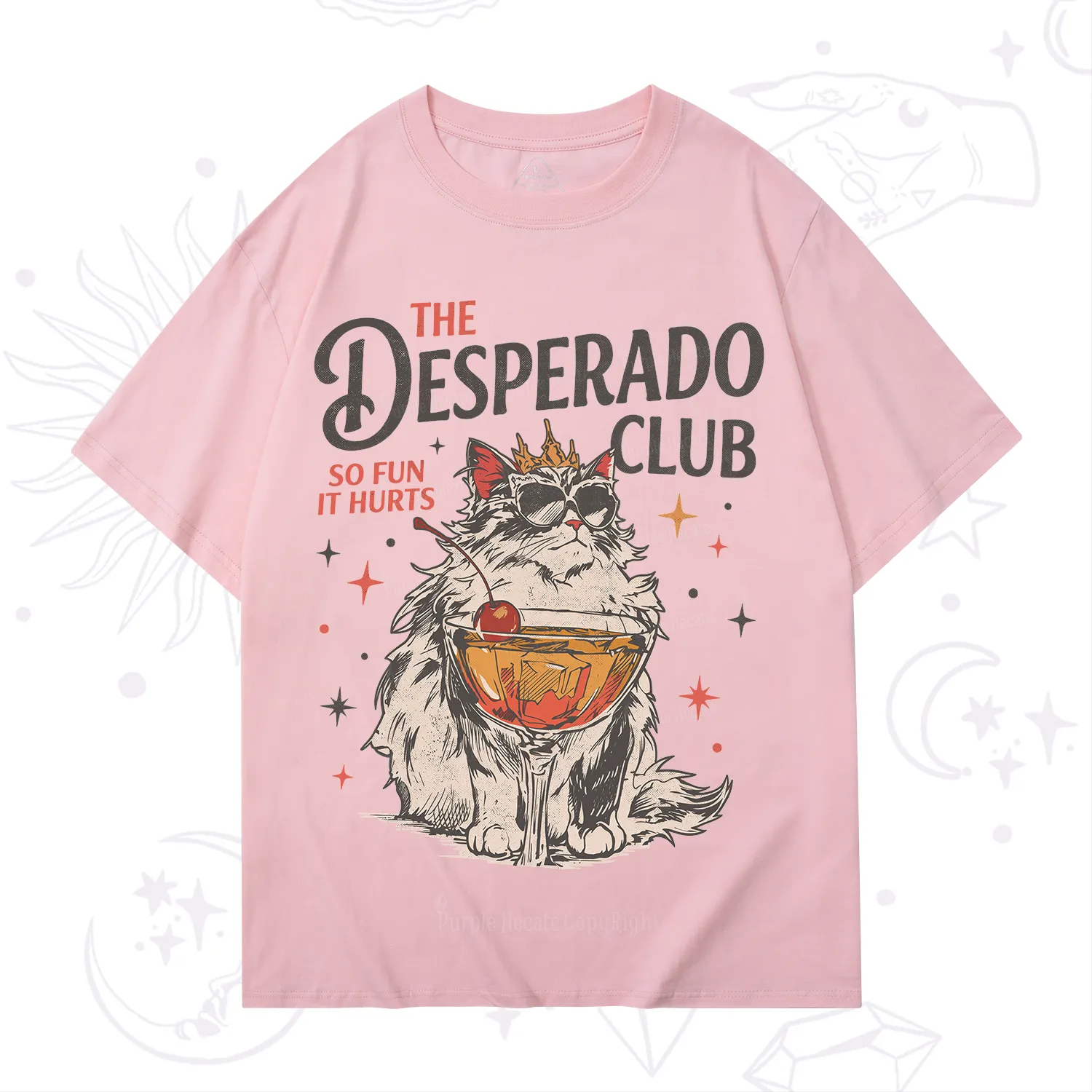 Purplehecate The Desperado Club Vintage Gang T-Shirt