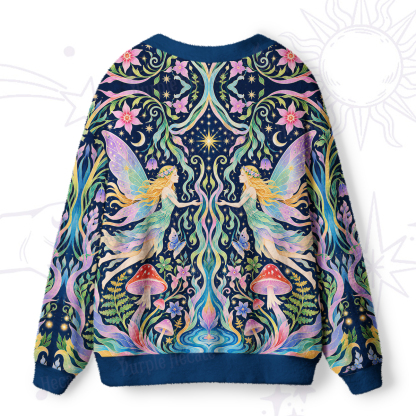 Purplehecate Forest Fairy Ugly Cardigan Sweaters