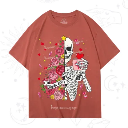 Purplehecate Sorta Rosy Sorta Scary Valentine T-Shirt