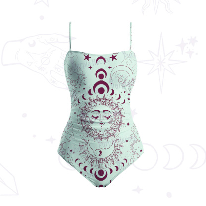 Purplehecate Lunar Eclipse One-Piece Swimsuit