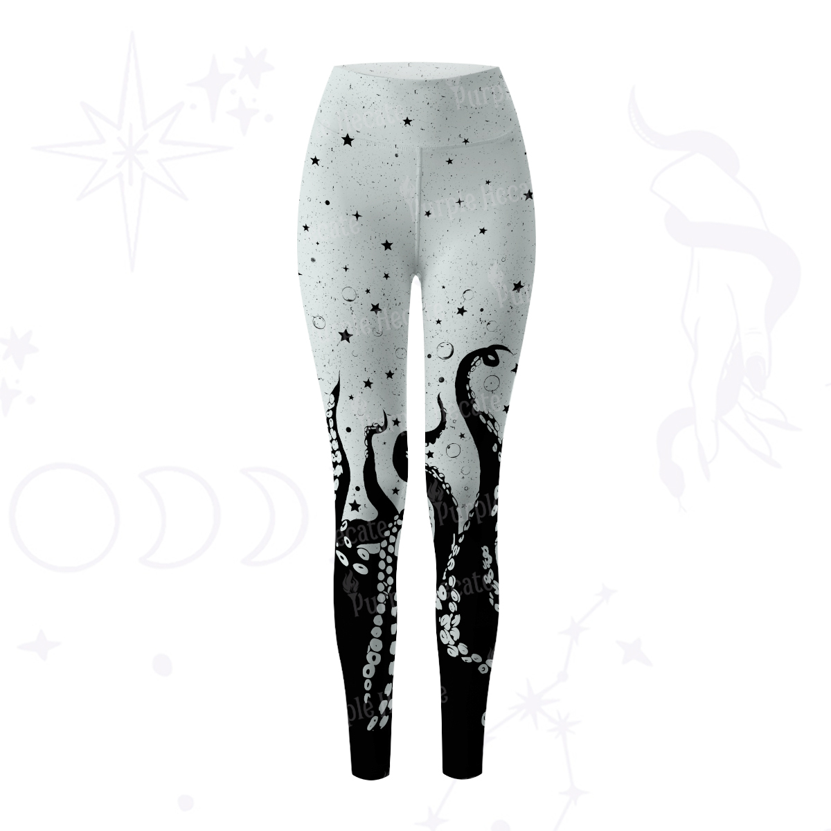 Purplehecate Tentacles of the Deep Yoga Pants