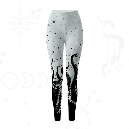 Purplehecate Tentacles of the Deep Yoga Pants
