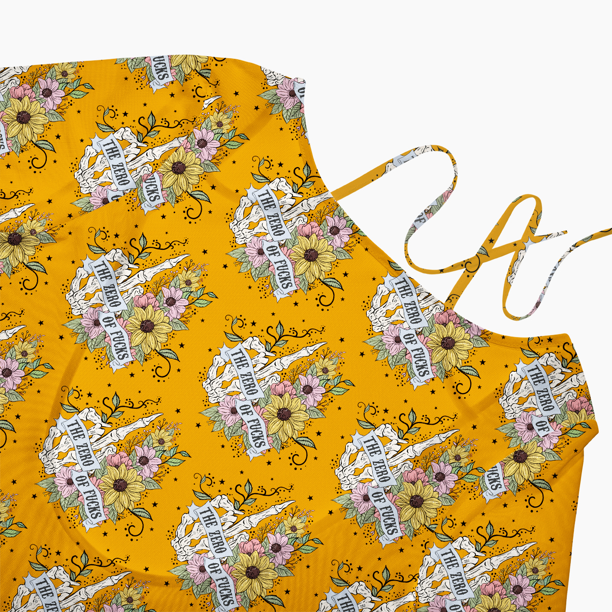 Purplehecate The Zero Of Fucks Beachwear Cover-Up Dress