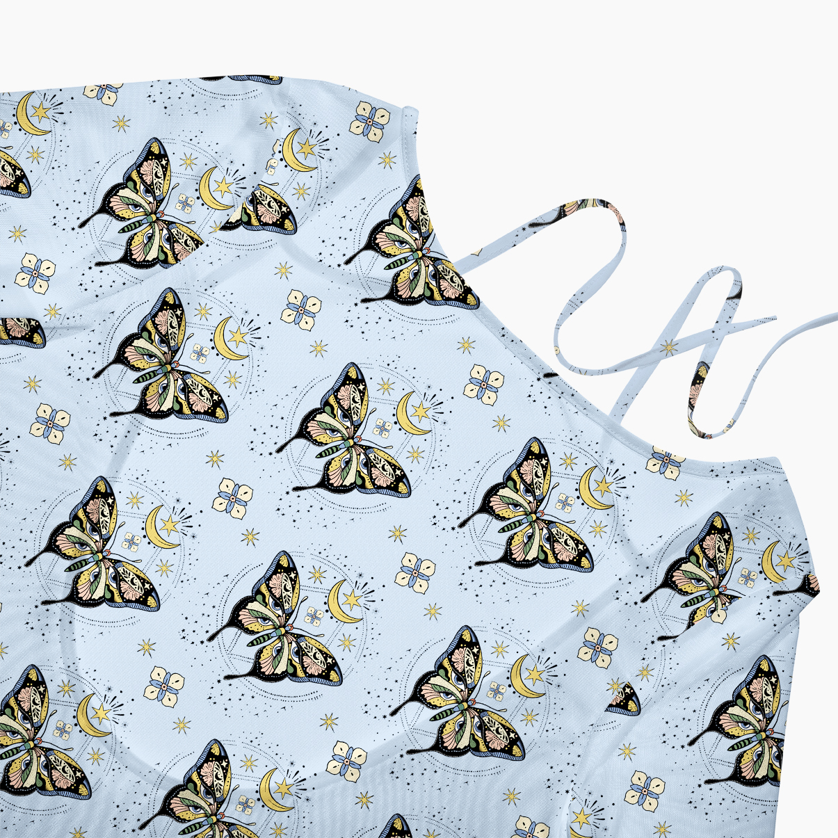 Purplehecate I Am Opening Beachwear Cover-Up Dress