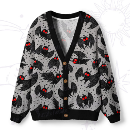 [Copy]Purplehecate Lazy Day Garden Cats Ugly Cardigan Sweaters