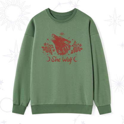 Purplehecate She Wolf Sweatshirt