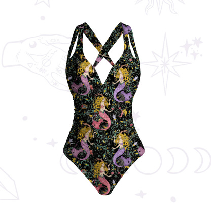 [Copy]Purplehecate Starry Tides One-Piece Swimsuit