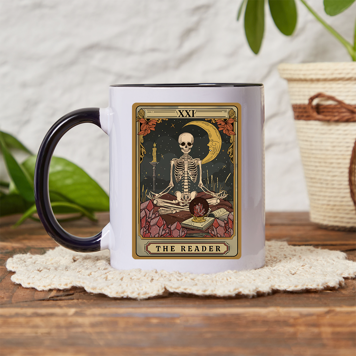 Purplehecate The Reader Tarot Mug