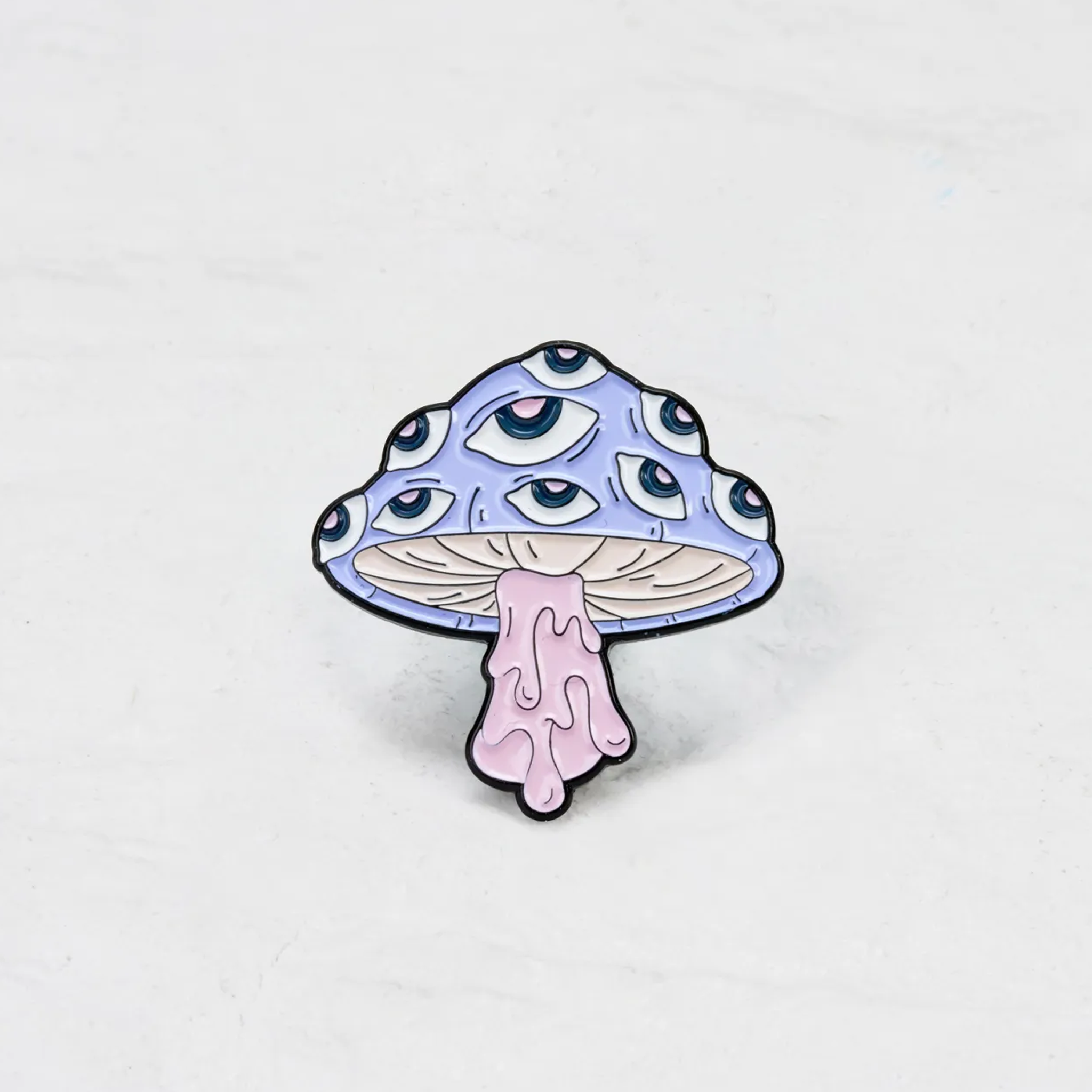 Purplehecate The Purple Psychedelic Mushroom Pin