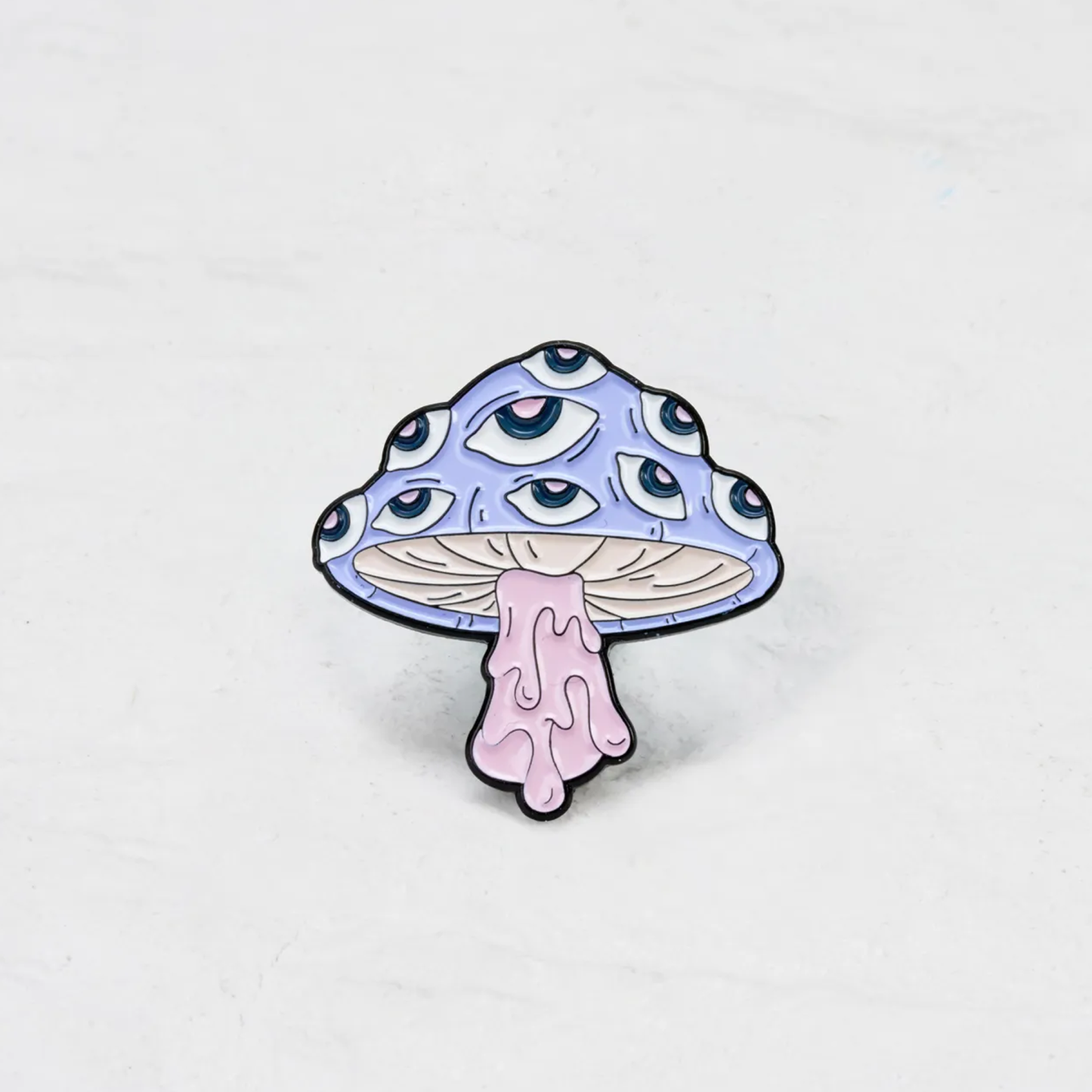 Purplehecate Magic The Purple Psychedelic Mushroom Pin