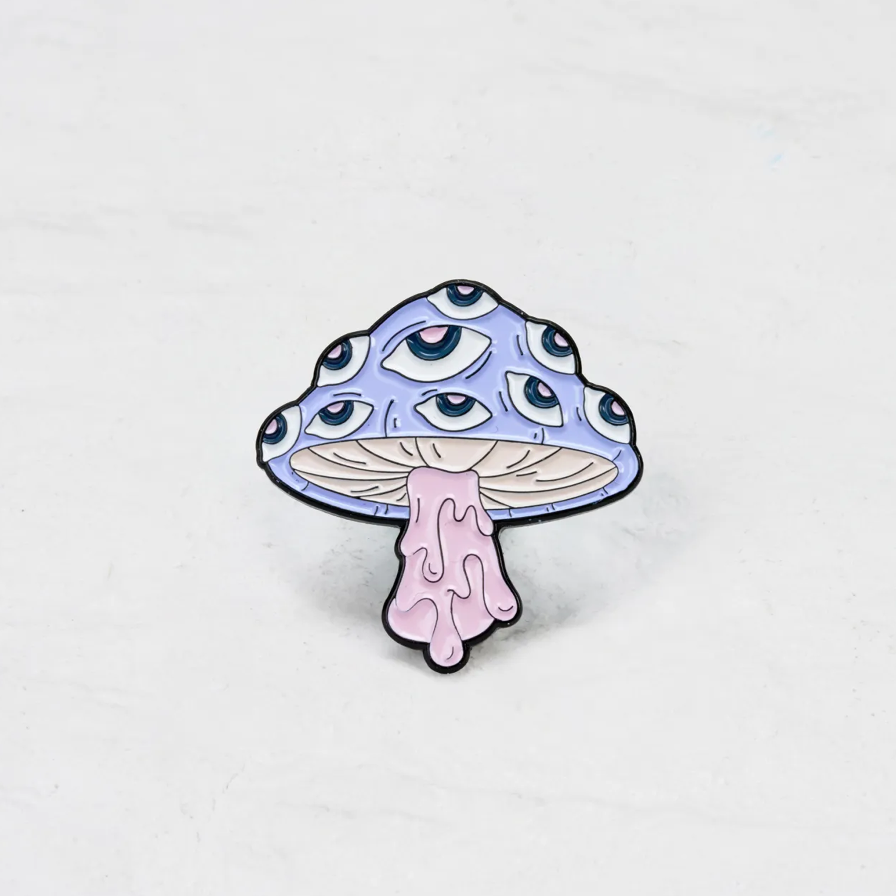 Purplehecate Magic The Purple Psychedelic Mushroom Pin