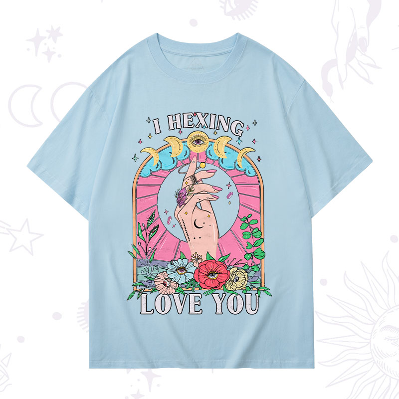 Purplehecate I Hexing Love You T-Shirt