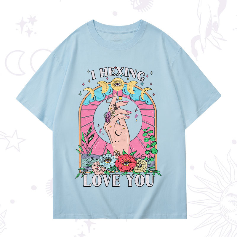Purplehecate I Hexing Love You T-Shirt