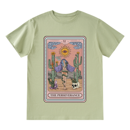 Purplehecate The Perseverance Tarot Card T-Shirt