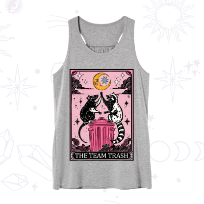 Purplehecate The Team Trash Opossum tarot Tank