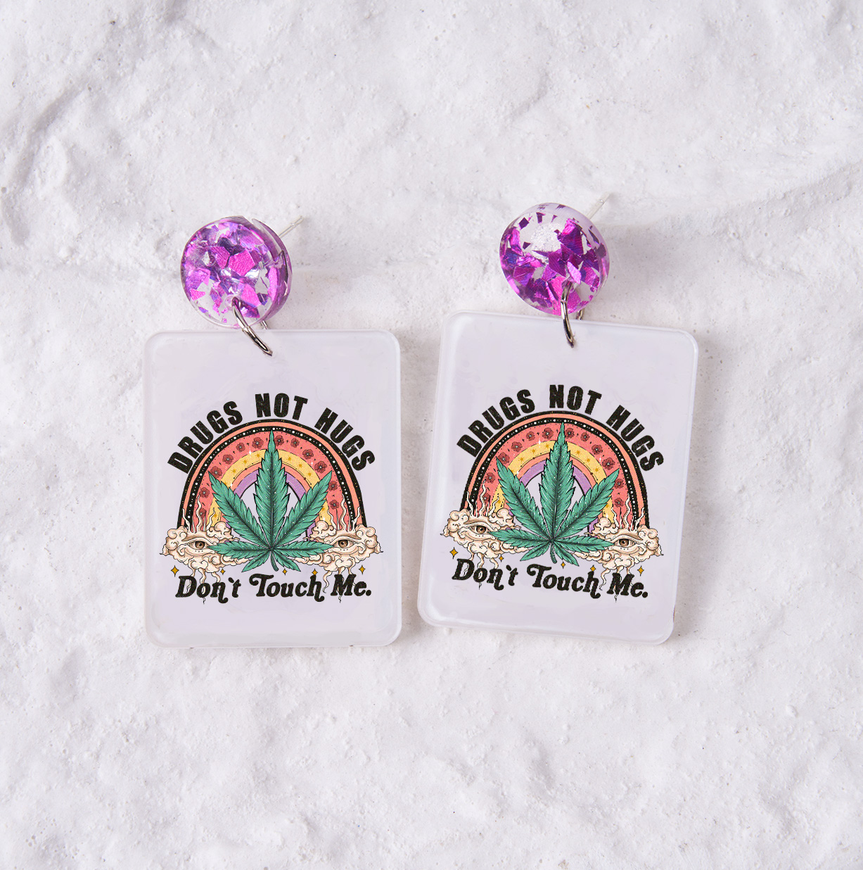 [Copy]Purplehecate Celestial Cat Acrylic Earrings