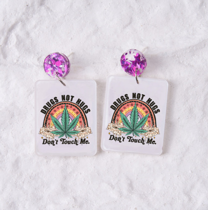 [Copy]Purplehecate Celestial Cat Acrylic Earrings