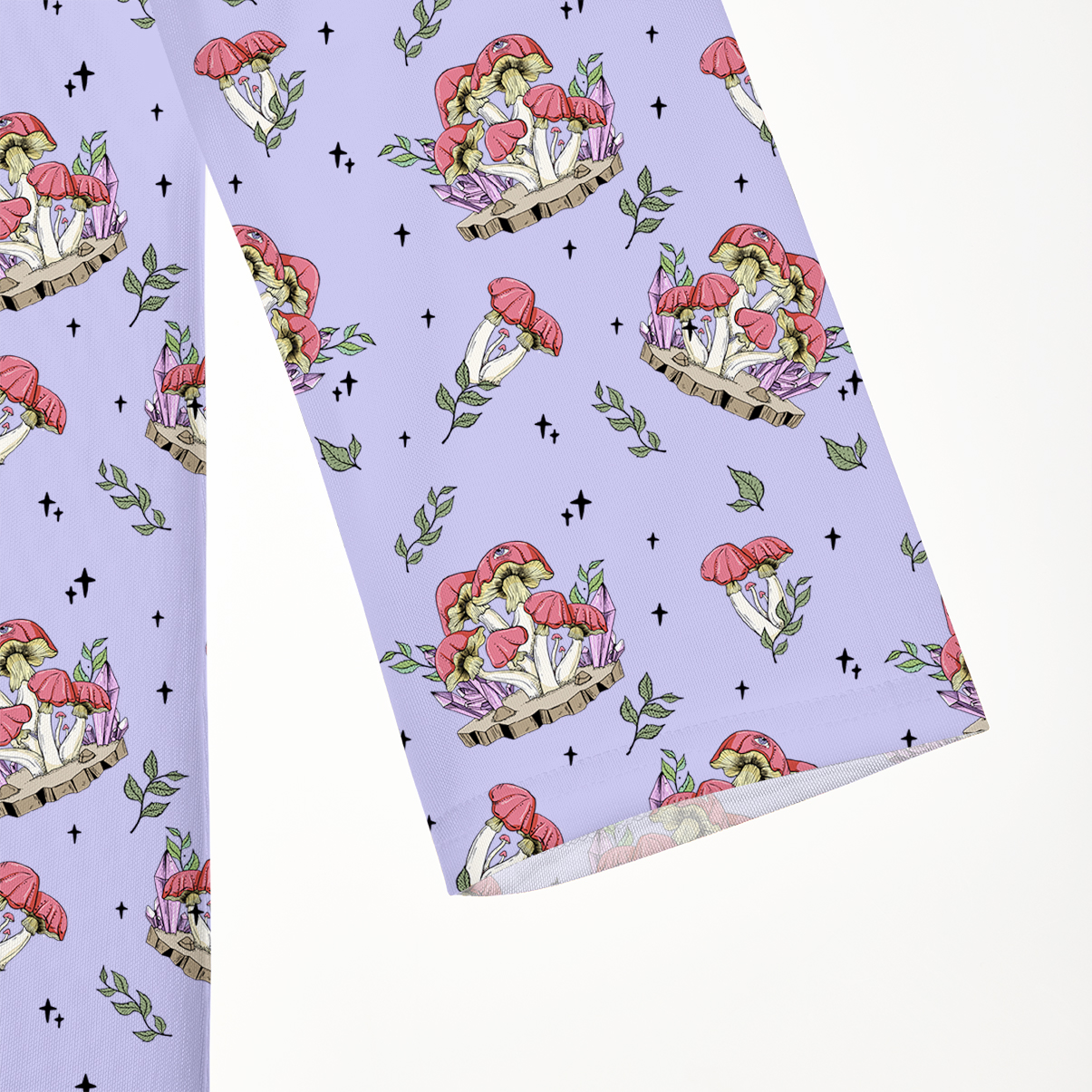 Purplehecate Fantasy Mushroom Beachwear Cover-Up Dress