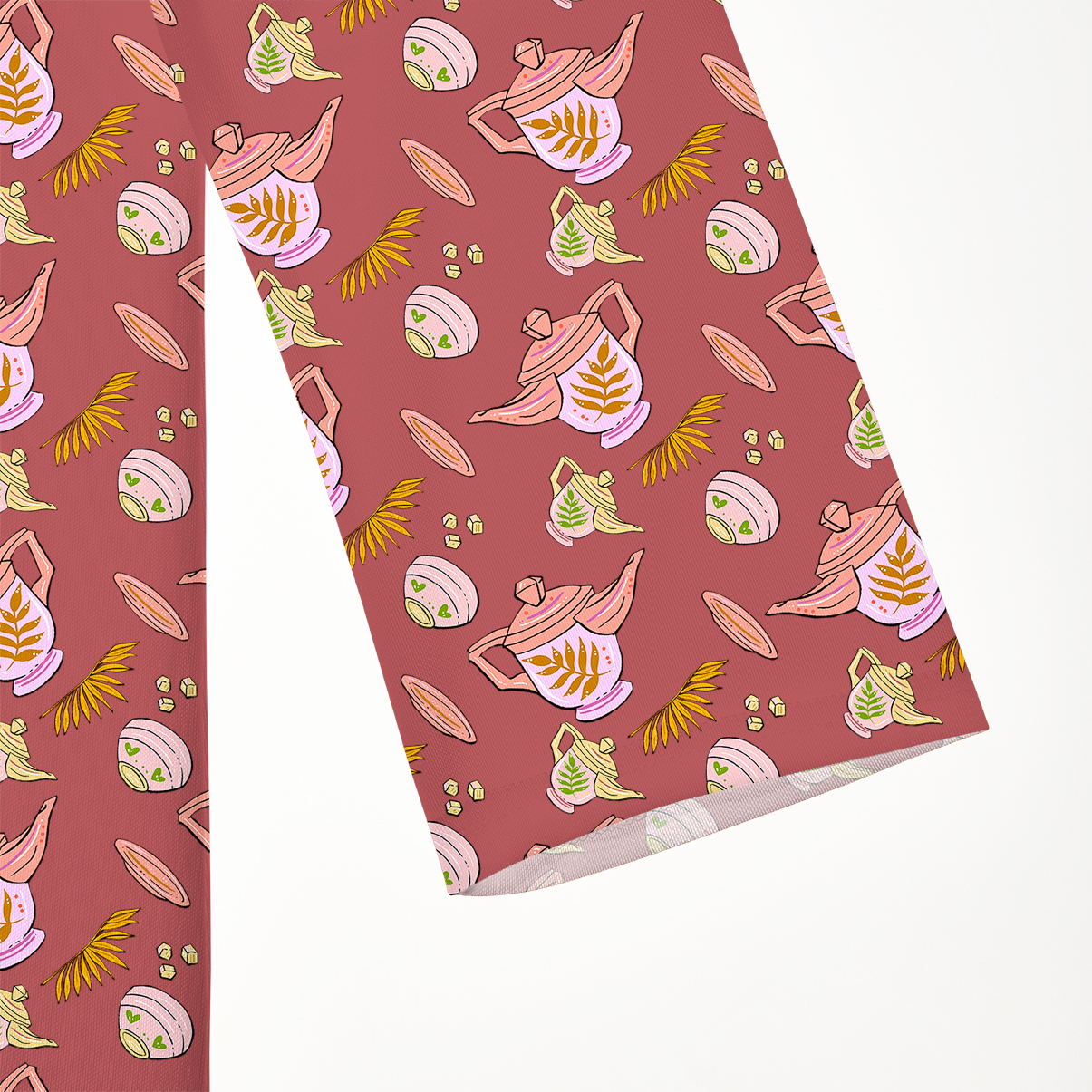 Purplehecate Mystical Teapot Beachwear Cover-Up Dress