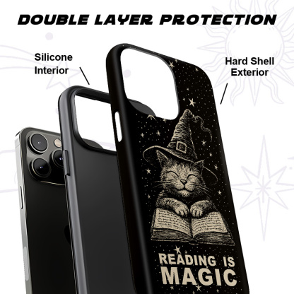 Purplehecate Reading Is Magic Phone Case
