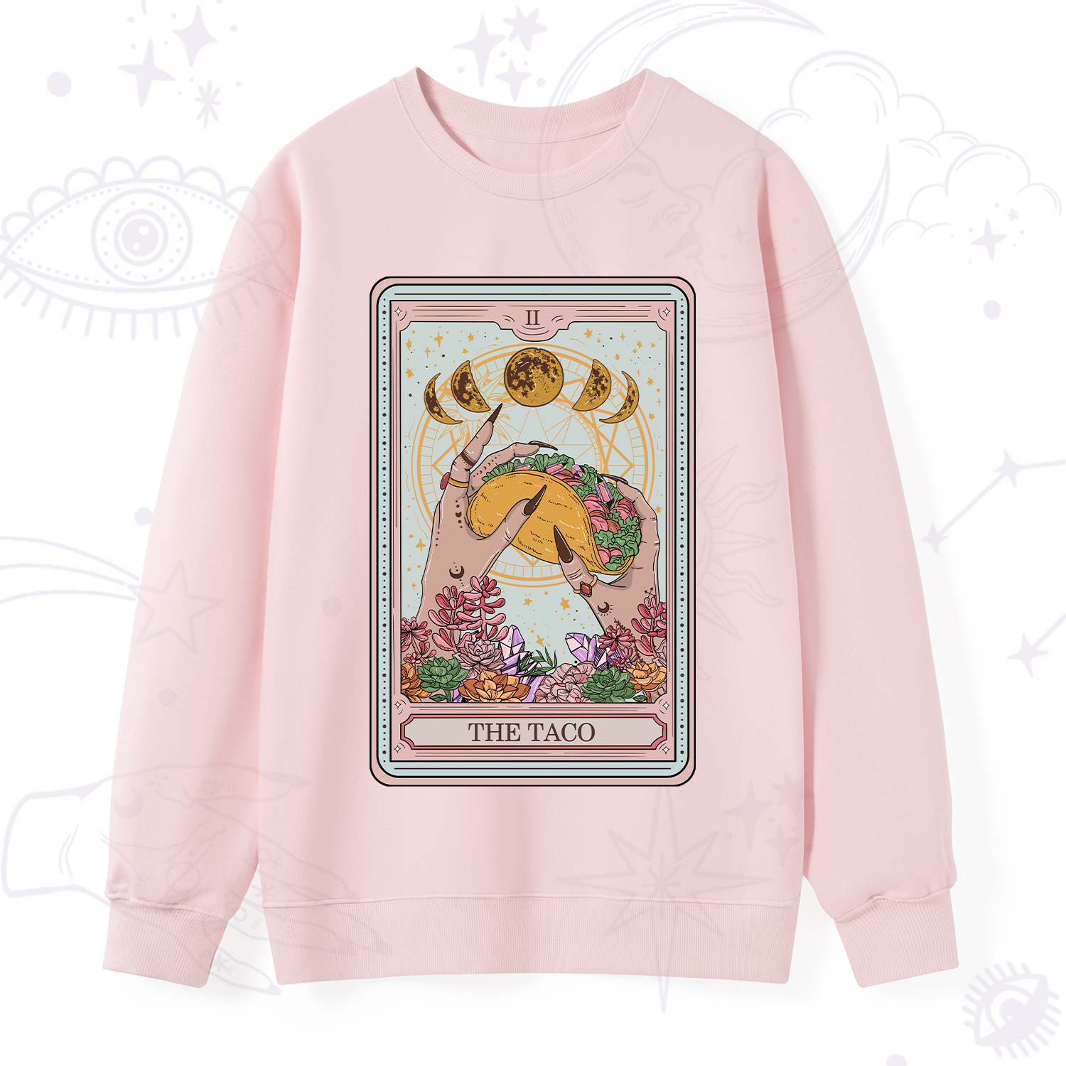 Purplehecate The Taco Tarot Sweatshirt