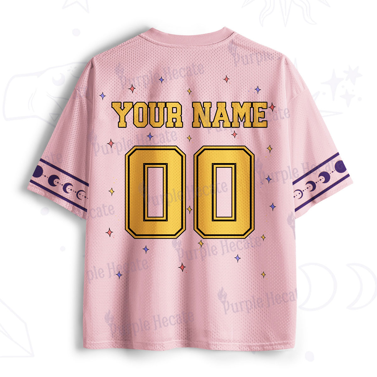 Personalized Purplehecate The Moon Made Me Do It Mesh Jersey