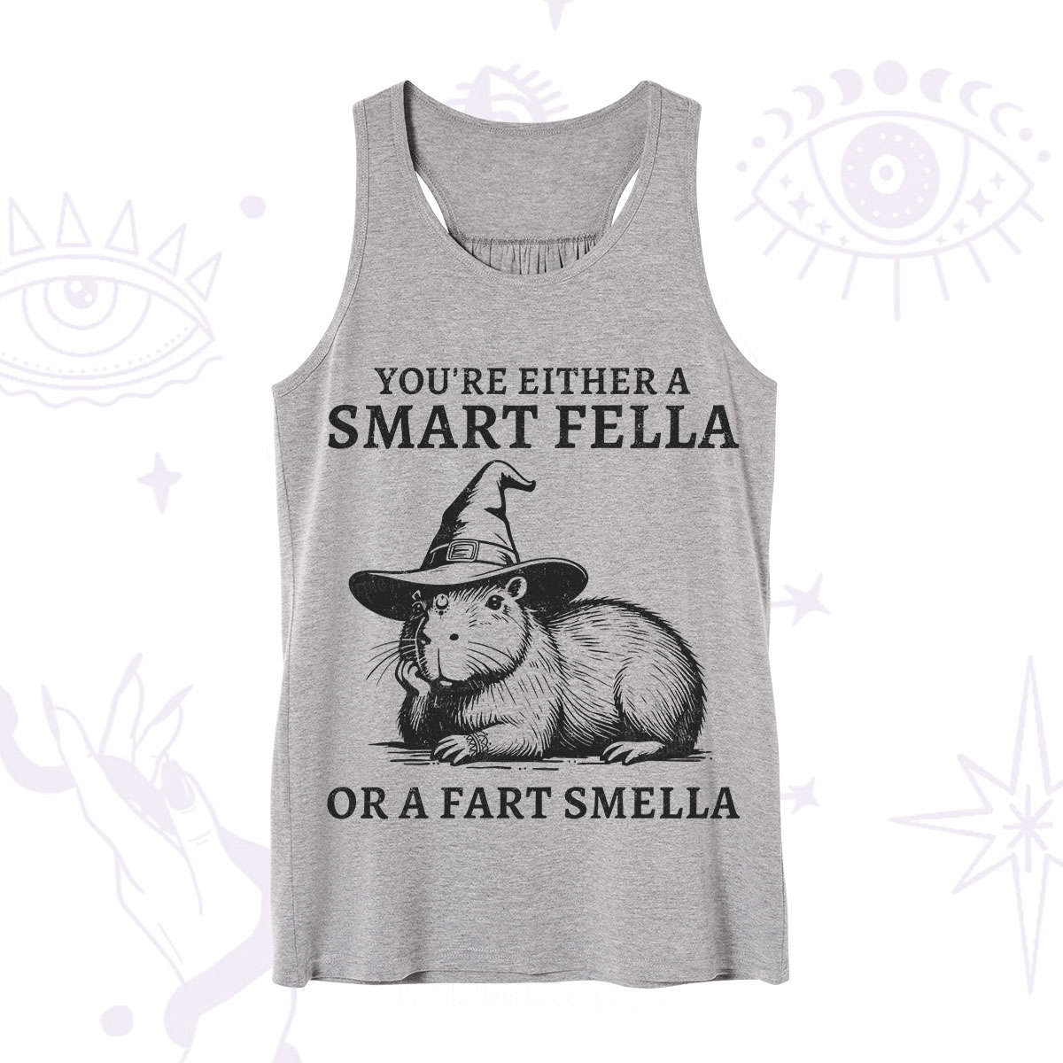 Purplehecate You're Either A Smart Fella or a Smart Fella Tank