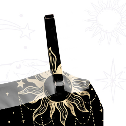 Purplehecate Solar Oracle Wide Straps Maxi Dress