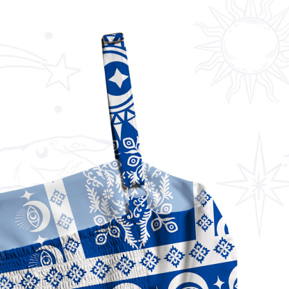 Purplehecate Visionary Sun Wide Straps Maxi Dress