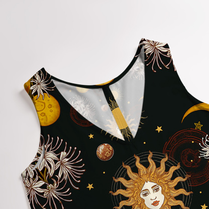 Purplehecate Stellar Symphony Wide Leg Jumpsuit