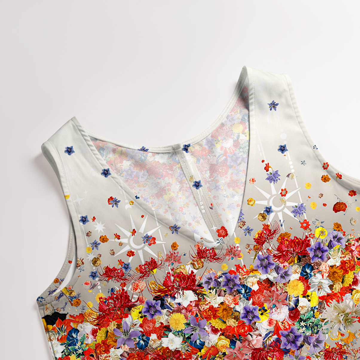 Purplehecate Spring Garden Wide Leg Jumpsuit