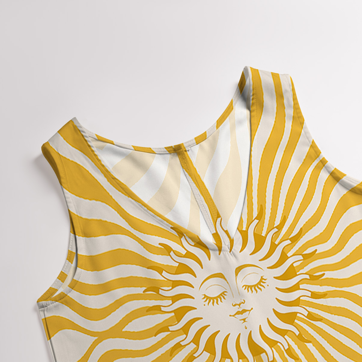 Purplehecate Radiance of the Sun Wide Leg Jumpsuit