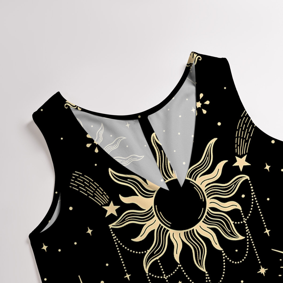 Purplehecate Solar Oracle Wide Leg Jumpsuit