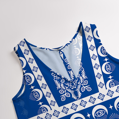 Purplehecate Visionary Sun Wide Leg Jumpsuit