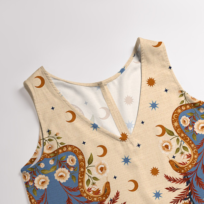 Purplehecate Celestial Ascension Wide Leg Jumpsuit