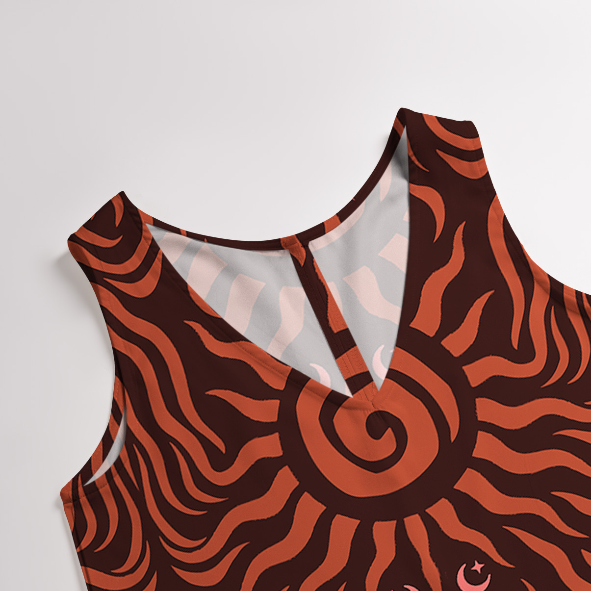 Purplehecate Solar Ritual Wide Leg Jumpsuit