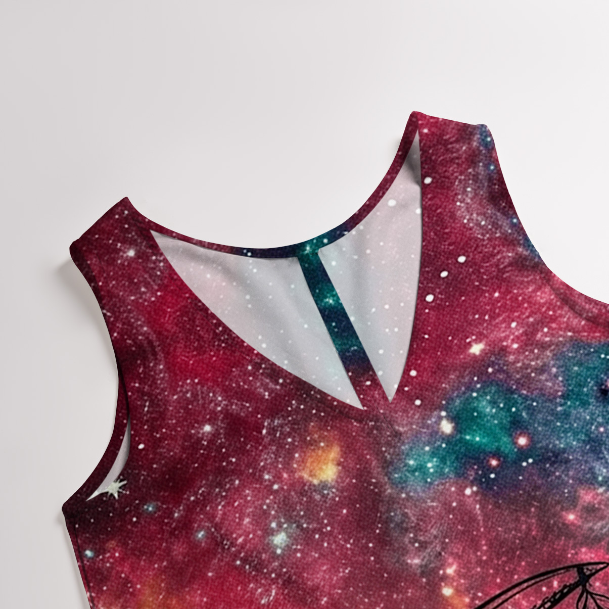 Purplehecate Sun Moon Dreams Wide Leg Jumpsuit