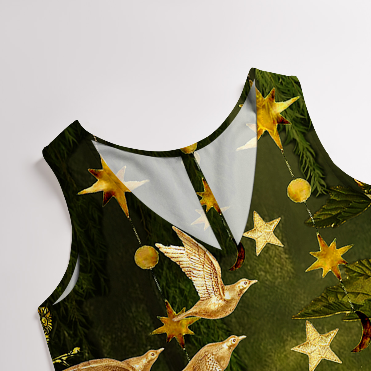 Purplehecate Garden of the Celestial Witch Wide Leg Jumpsuit