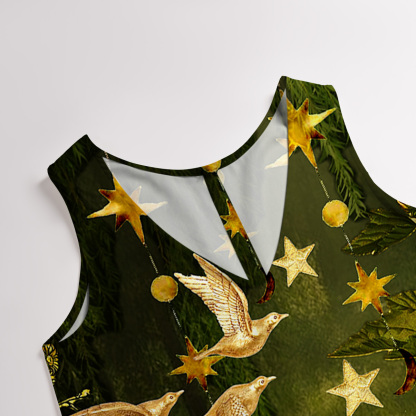 Purplehecate Garden of the Celestial Witch Wide Leg Jumpsuit