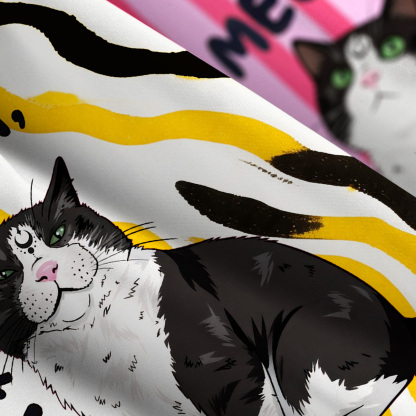 Purplehecate Sorry I Can't Go I'm an Indoor Cat Wide Straps Maxi Dress