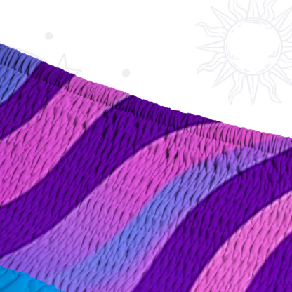 Purplehecate Sacred Eye Energy Flow Convertible Maxi Skirt