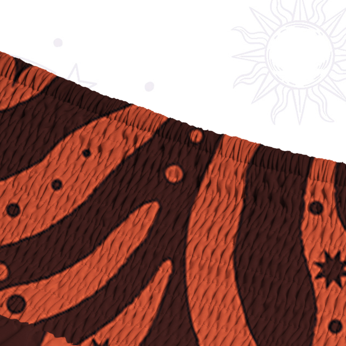 Purplehecate Green Vision Illusion Convertible Maxi Skirt