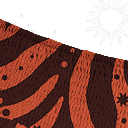 Purplehecate Green Vision Illusion Convertible Maxi Skirt